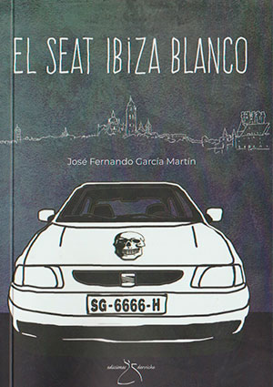 El Seat Ibiza blanco